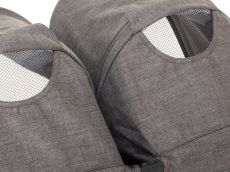 Прогулянкова коляска для двійні Valco Baby Snap Duo Trend Charcoal, з народження до 40 кг, тканина Tailormade